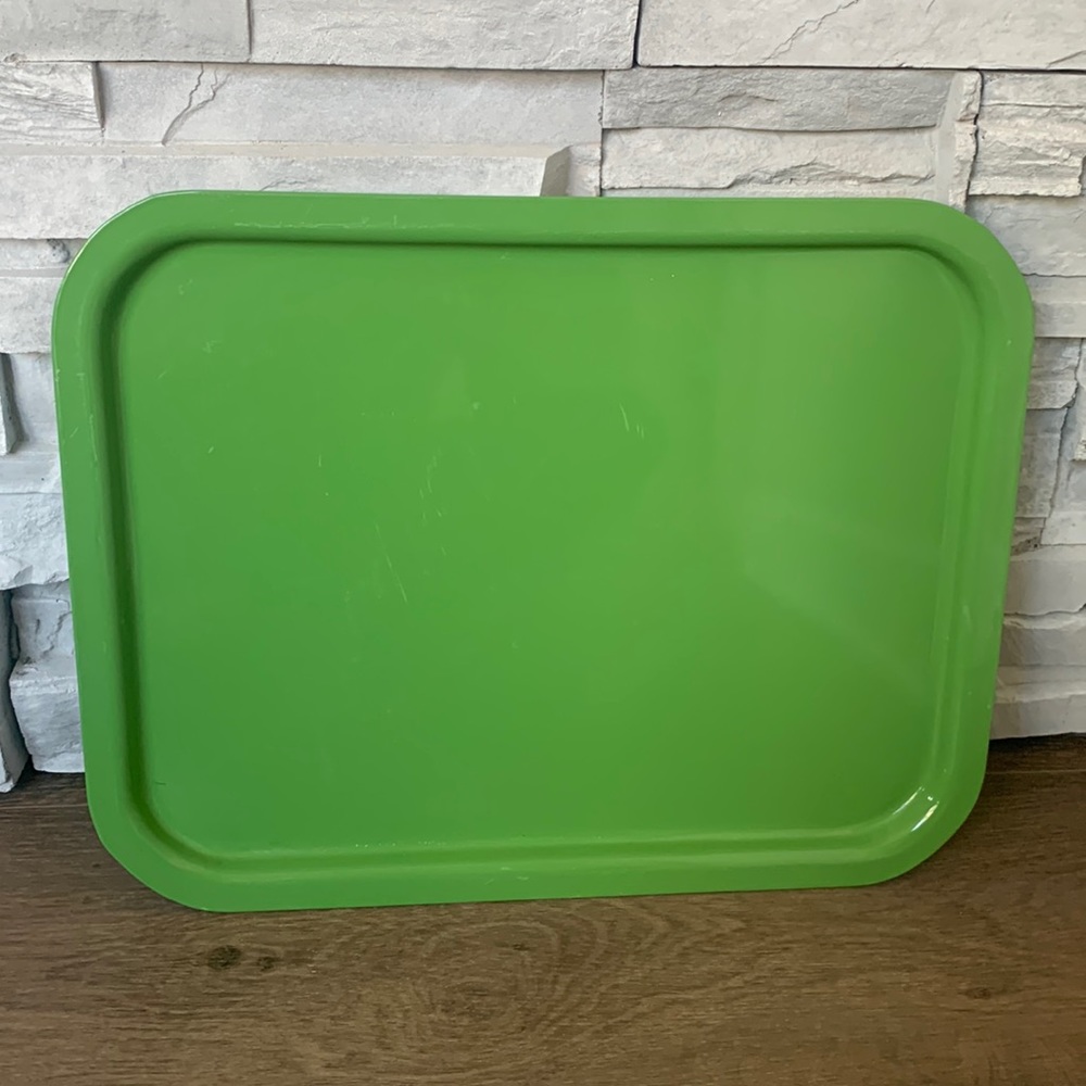 Vintage metal tray